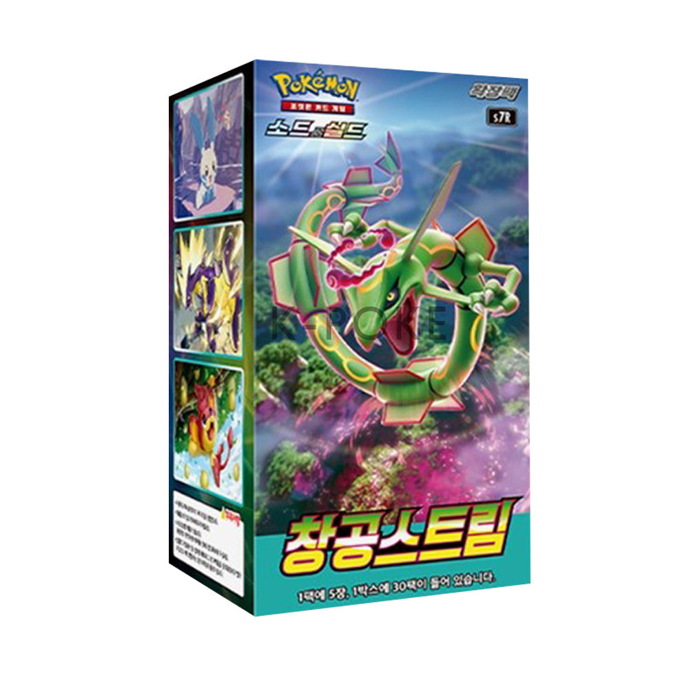 Pokemon TCG Sword&Shield Blue Sky Stream s7r (30 Packs / Korean)