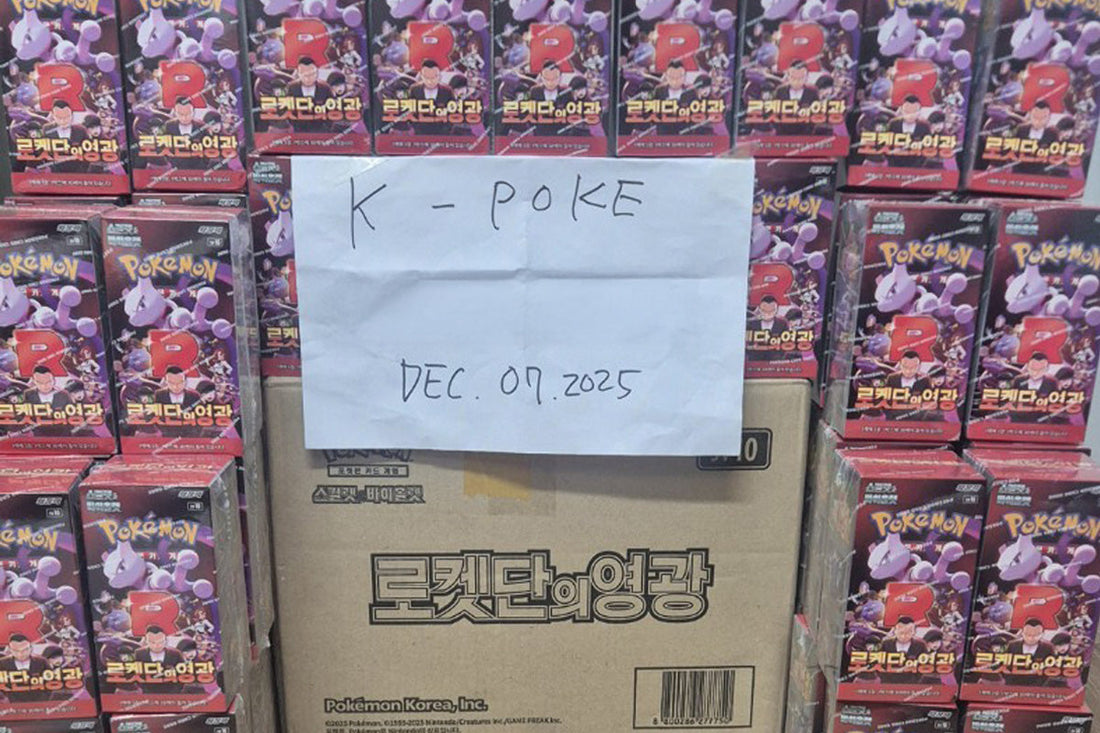 Experience the Glory of Team Rocket – Korean Edition Pokémon TCG