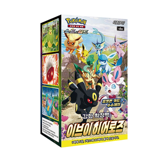 Pokemon TCG Sword&Shield Eveeeheroes s6a (30 Packs / Korean)