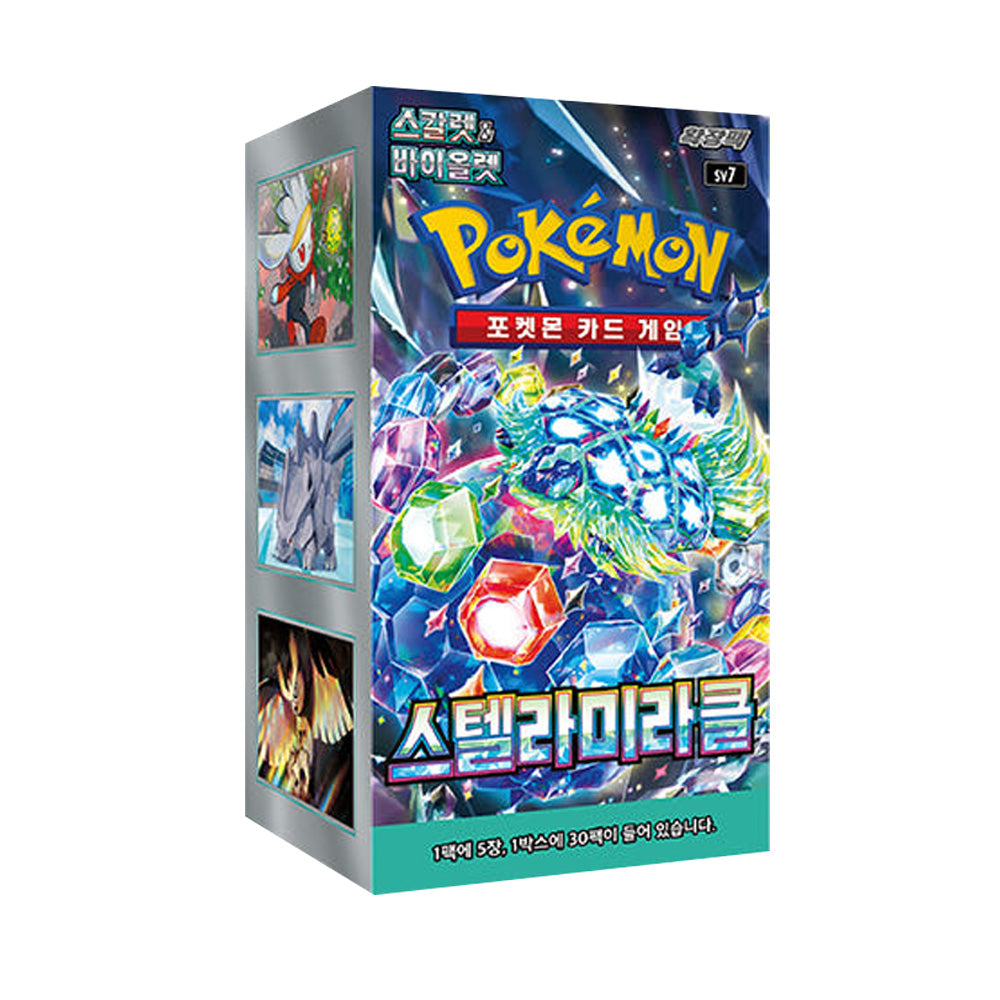 Pokemon TCG Scarlet & Violet StellaMiracle SV7 (30 Packs / Korean)